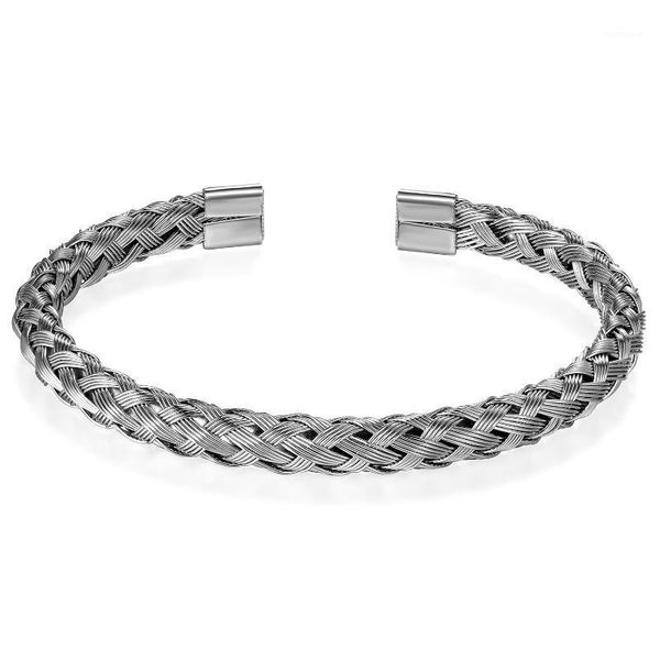 boniskiss fashion silver color women's charm stainless steel bracelets high-quality lady's bangle&bracelet female jewelry bijoux1, Golden;silver
boniskiss fashion silver color women's charm stainless steel bracelets high-quality lady's bangle&bracelet female jewelry bijoux1, Golden;silver