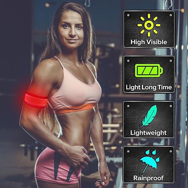 2020 wristbands light up led armbands for running reflective gear flashing led sports wristbands run ride at night safety #j2p1, Black;red
2020 wristbands light up led armbands for running reflective gear flashing led sports wristbands run ride at night safety #j2p1, Black;red