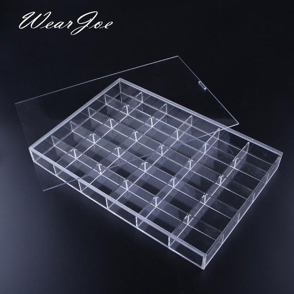 clear acrylic tray with lid charm jewelry beads collection box dustproof organizer accessoriedisplay classified storage case, Pink;blue
clear acrylic tray with lid charm jewelry beads collection box dustproof organizer accessoriedisplay classified storage case, Pink;blue