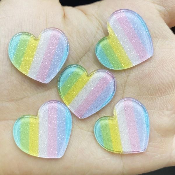 decorative objects & figurines 50/100pcs/lot mini kawaii acrylic rainbow color heart shape flat back cabochon for bows accessories diy scrap
decorative objects & figurines 50/100pcs/lot mini kawaii acrylic rainbow color heart shape flat back cabochon for bows accessories diy scrap