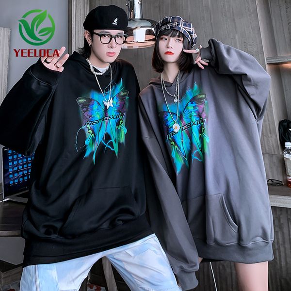 2020 trend butterfly print men's hoodie oversized sweatshirt harajuku pure cotton winter couple clothes c1115, White
2020 trend butterfly print men's hoodie oversized sweatshirt harajuku pure cotton winter couple clothes c1115, White