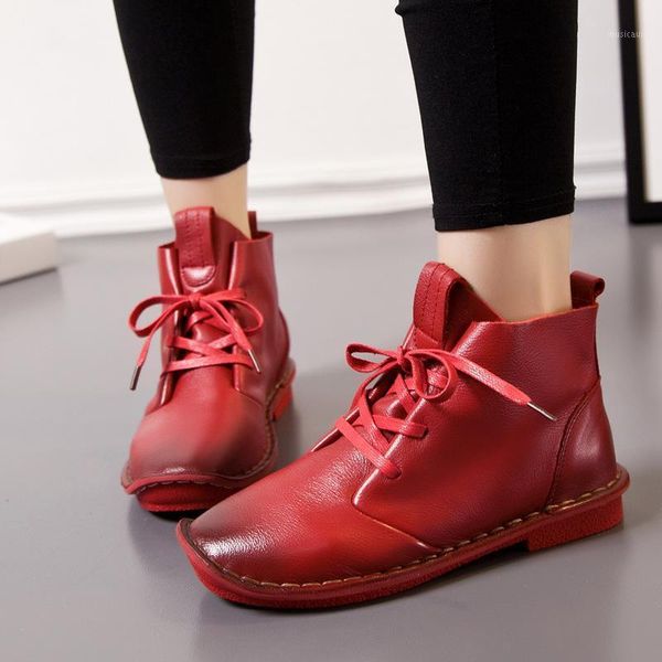 1802 genuine leather women boots winter shoes women snow boots fashion new lace-up soft shoes 's casual1, Black
1802 genuine leather women boots winter shoes women snow boots fashion new lace-up soft shoes 's casual1, Black