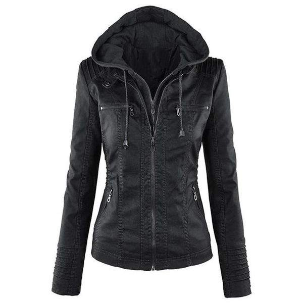 women's jackets winter women windbreaker motorcycle black slim outwear hooded coat plus size 7xl female chaqueta mujer, Black;brown
women's jackets winter women windbreaker motorcycle black slim outwear hooded coat plus size 7xl female chaqueta mujer, Black;brown