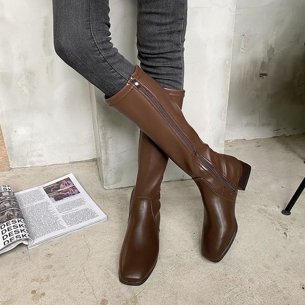 women's boots spring and autumn 2020 new knight boots wild fashion retro slim and calf boots women shoes c1120, Black
women's boots spring and autumn 2020 new knight boots wild fashion retro slim and calf boots women shoes c1120, Black