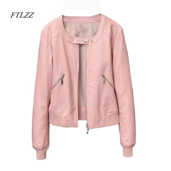 ftlzz faux leather jacket women o-neck zipper casual jacket female short jacket coat plus size s-4xl motor jackets 201030, Black
ftlzz faux leather jacket women o-neck zipper casual jacket female short jacket coat plus size s-4xl motor jackets 201030, Black