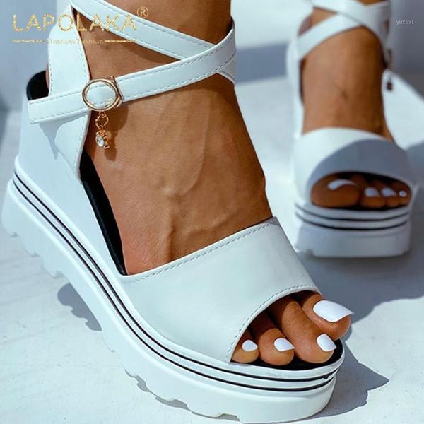 sandals lapolaka fashion ins dropship woman shoes platform comfortable wedge heels summer female1, Black
sandals lapolaka fashion ins dropship woman shoes platform comfortable wedge heels summer female1, Black
