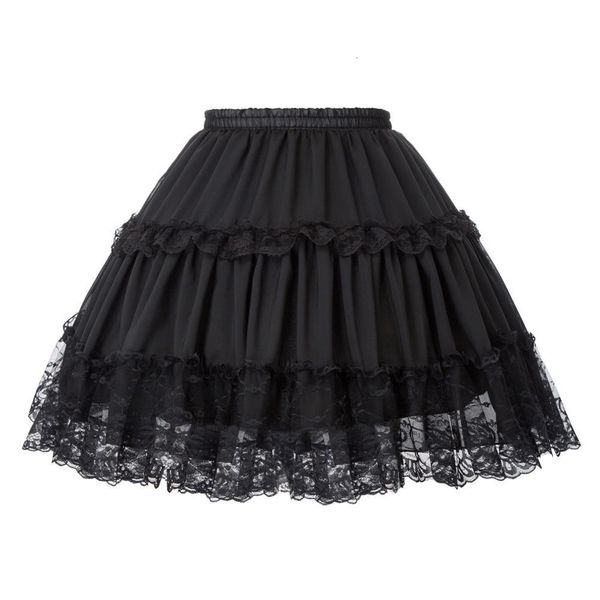 women's skirts crinoline petticoat evening party underskirt vintage elastic waist 2-loop ball gown ruffles pleated swing skirt, Black
women's skirts crinoline petticoat evening party underskirt vintage elastic waist 2-loop ball gown ruffles pleated swing skirt, Black