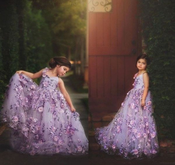 3d floral lavender lace little girls pageant dresses appliques toddler ball gown flower girl dress floor length tulle first communion gowns, White;red
3d floral lavender lace little girls pageant dresses appliques toddler ball gown flower girl dress floor length tulle first communion gowns, White;red