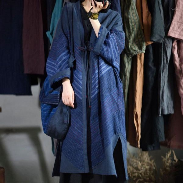 johnature fashion style retro patchwork striped long lace up windbreaker 2020 autumn new women cotton linen loose plus size coat1, Tan;black
johnature fashion style retro patchwork striped long lace up windbreaker 2020 autumn new women cotton linen loose plus size coat1, Tan;black