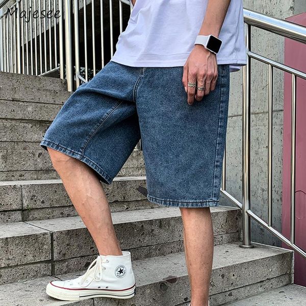 men's jeans men knee length denim solid straight loose plus size 5xl simple fashion trendy est daily elastic waist casual students, Blue
men's jeans men knee length denim solid straight loose plus size 5xl simple fashion trendy est daily elastic waist casual students, Blue