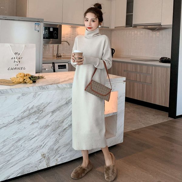 infrared fashion net exotic trendy mother pregnant women's thickened solid color knitted sweater drs, White
infrared fashion net exotic trendy mother pregnant women's thickened solid color knitted sweater drs, White
