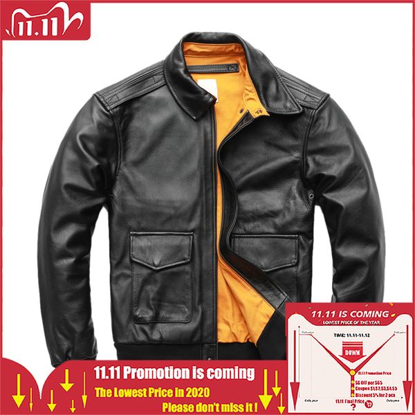 maplesteed men leather jacket military pilot jackets air force flight jacket black brown 100% calf skin coat autumn lj201029
maplesteed men leather jacket military pilot jackets air force flight jacket black brown 100% calf skin coat autumn lj201029