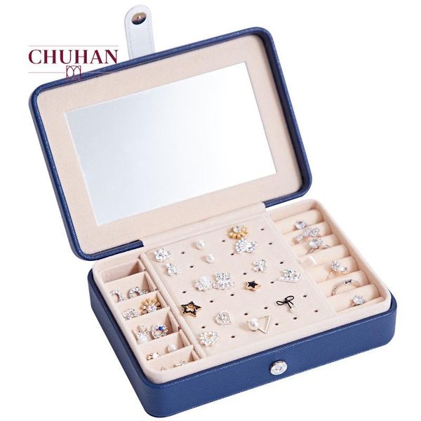 chuhan wholesale jewlery organizer portable pu leather jewelry box stud earrings ring multifunctional jewelry storage box j440, Pink;blue
chuhan wholesale jewlery organizer portable pu leather jewelry box stud earrings ring multifunctional jewelry storage box j440, Pink;blue