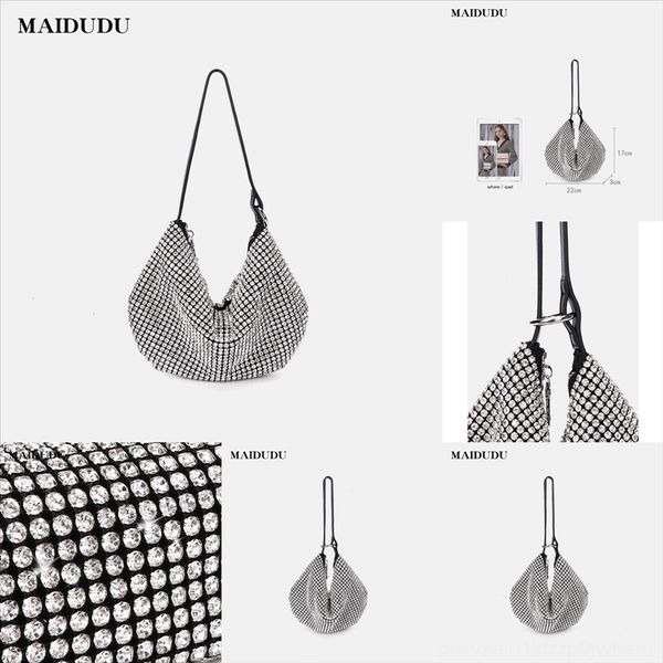 ogb1h fashion bag ladies underarm texture shoulder bag designer dener business handbag furry
