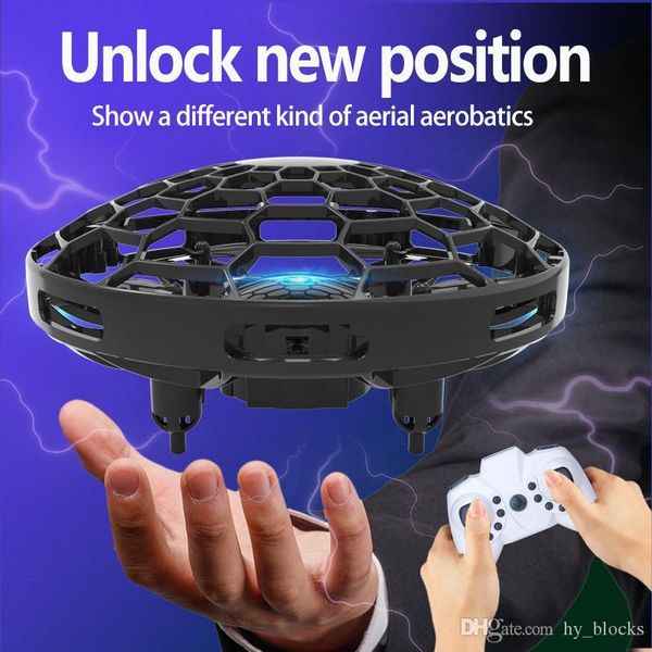 mini ufo drone smart gesture sensing induction magic watch handle remote control aircraft rc flying ball helicopter toy model
mini ufo drone smart gesture sensing induction magic watch handle remote control aircraft rc flying ball helicopter toy model