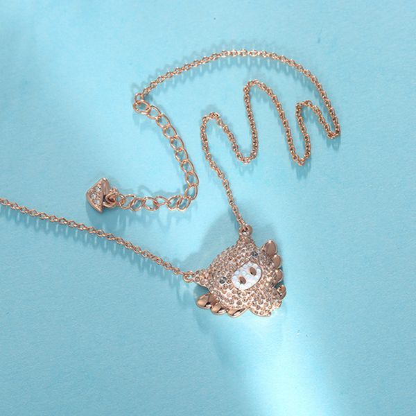 luxury cute cute fliggy necklace womens kweichow moutai pig pendant clavicle chain swarovski element crystal factory fashion design, Silver
luxury cute cute fliggy necklace womens kweichow moutai pig pendant clavicle chain swarovski element crystal factory fashion design, Silver