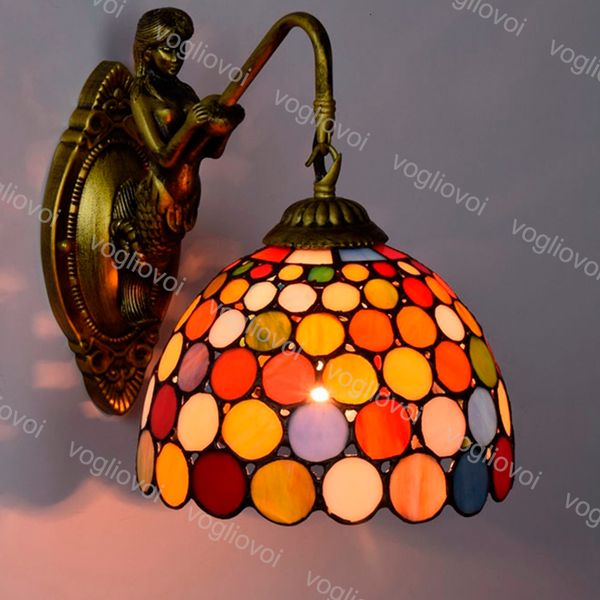 wall lamp single head mermaid european retro tiffany multicolor colorful glass e27 for living dining room bedroom bar aisle balcony dhl
wall lamp single head mermaid european retro tiffany multicolor colorful glass e27 for living dining room bedroom bar aisle balcony dhl
