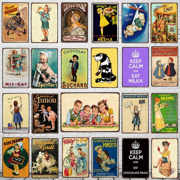 2021 chocolate metal tin signs wall plaque metal vintage wall bar kitchen home art retro craft cinema home decor 30x20cm modern poster
2021 chocolate metal tin signs wall plaque metal vintage wall bar kitchen home art retro craft cinema home decor 30x20cm modern poster