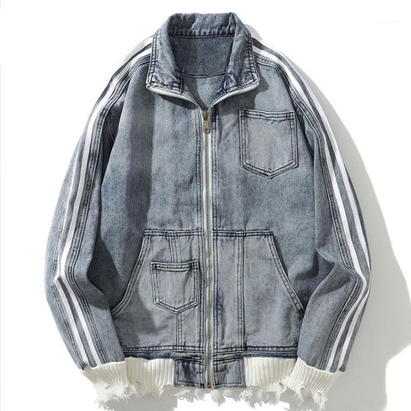 harajuku hip hop denim jackets lovers 2020 spring new vintage knitting patchwork long sleeve denim jacket men streetwear outwear1, Black;brown
harajuku hip hop denim jackets lovers 2020 spring new vintage knitting patchwork long sleeve denim jacket men streetwear outwear1, Black;brown