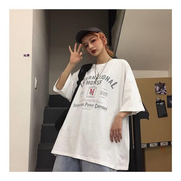 women's t-shirt cool girls female tshirt loose ladies fashion women streetwear tshirts hip hop students casual high street white black
women's t-shirt cool girls female tshirt loose ladies fashion women streetwear tshirts hip hop students casual high street white black