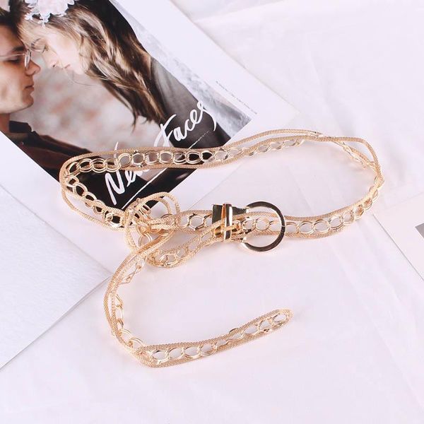 all-metal gold hollow belt luxury metal button female fashion boutique decorative waist chain match your temperament, Black;brown
all-metal gold hollow belt luxury metal button female fashion boutique decorative waist chain match your temperament, Black;brown