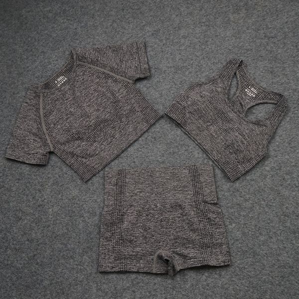 seamless women yoga set workout sportswear gym clothing fitness long sleeve crop high waist leggings 5piece set c0122, Black;white
seamless women yoga set workout sportswear gym clothing fitness long sleeve crop high waist leggings 5piece set c0122, Black;white