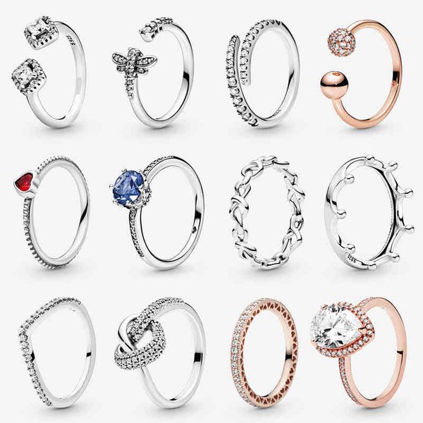 ring 925 sterling silver rings for women original crown heart bone engagement wedding rose gold crystal ring luxury jewelry
ring 925 sterling silver rings for women original crown heart bone engagement wedding rose gold crystal ring luxury jewelry