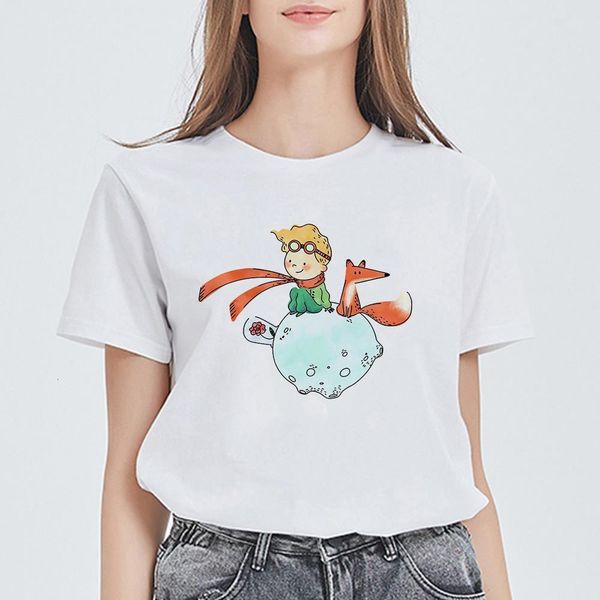 fashion cool summer little prince t-shirt harajuku t shirts women streetwear hip hop kawaii casual vogue tee shirt femme, White
fashion cool summer little prince t-shirt harajuku t shirts women streetwear hip hop kawaii casual vogue tee shirt femme, White
