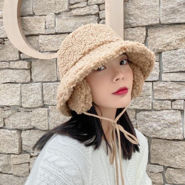 wide brim hats autumn winter women warm ear protector lamb velvet bucket hat female girls fisherman cap casual lovely plush with earmuffs, Blue;gray
wide brim hats autumn winter women warm ear protector lamb velvet bucket hat female girls fisherman cap casual lovely plush with earmuffs, Blue;gray