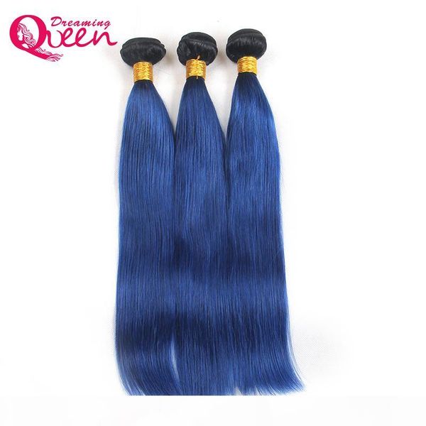 t1b ocean blue color ombre brazilian straight human hair weave 100% ombre brazilian virgin human hair 3 pcs ombre bundles extensions, Black
t1b ocean blue color ombre brazilian straight human hair weave 100% ombre brazilian virgin human hair 3 pcs ombre bundles extensions, Black