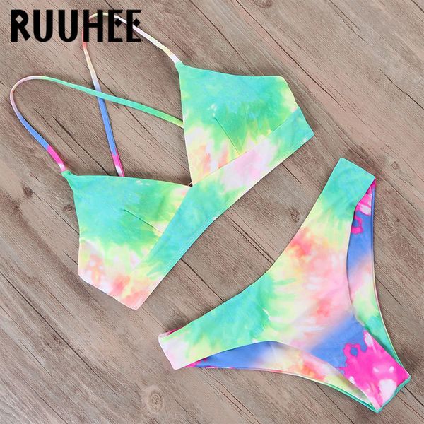 ruuhee tie dye bikini 2020 women swimwear push up swimsuit dinosaur print swimming suit bandage summer bathing suit female, Black
ruuhee tie dye bikini 2020 women swimwear push up swimsuit dinosaur print swimming suit bandage summer bathing suit female, Black