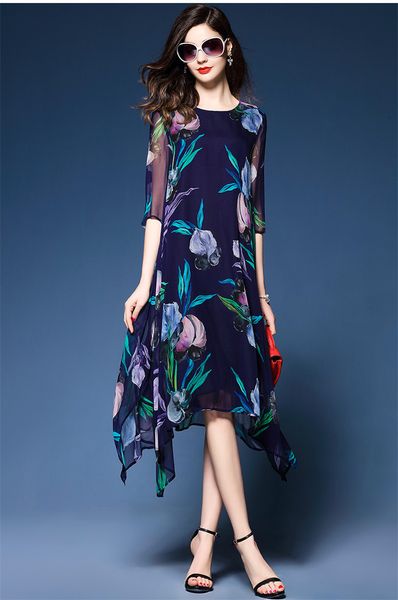 2021 new floral spring summer silk of women dressed in chiffon elegant ladies half-sleeve casual dresses wxf910 1pye, Black;gray
2021 new floral spring summer silk of women dressed in chiffon elegant ladies half-sleeve casual dresses wxf910 1pye, Black;gray