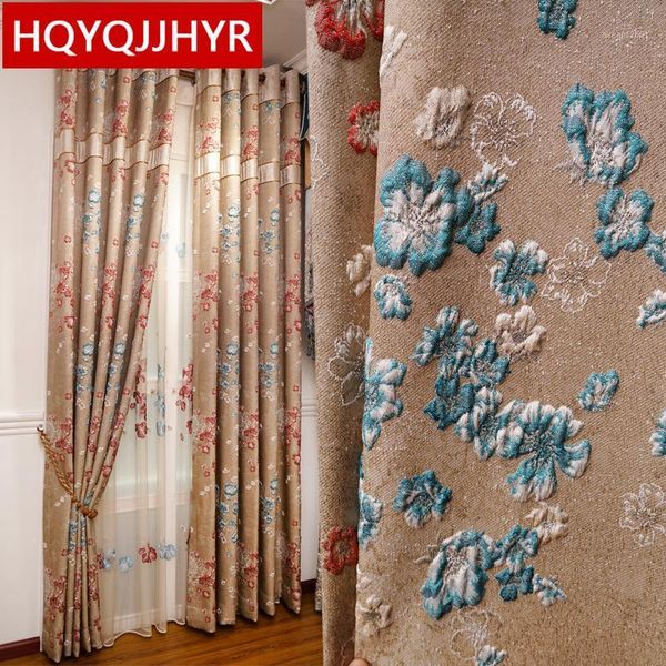 european luxury brown villa 3d jacquard full blackout flat curtain for living room classic curtains for bedroom1
european luxury brown villa 3d jacquard full blackout flat curtain for living room classic curtains for bedroom1