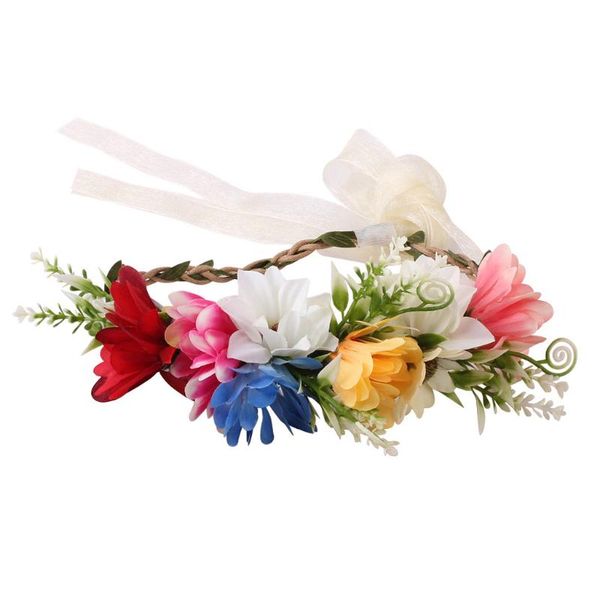fashion baby 1pc cute baby toddler infant flower headband stretch hairband headwear headwear accessories l330, Slivery;white