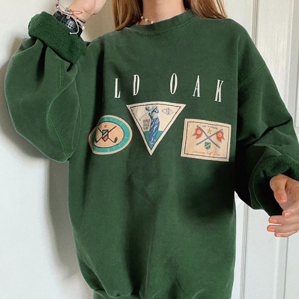 fashion women's cotton sweatshirts women round collar letter print loose pullovers vintage casual loose sweatshirts moletom 201126, Black
fashion women's cotton sweatshirts women round collar letter print loose pullovers vintage casual loose sweatshirts moletom 201126, Black