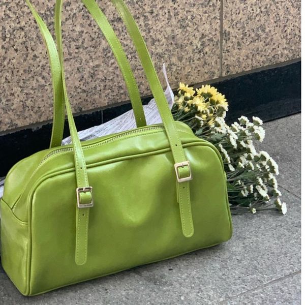 vintage design women tote handbags solid color fashion ladies underarm bag spring green pu leather female small shoulder bags
vintage design women tote handbags solid color fashion ladies underarm bag spring green pu leather female small shoulder bags