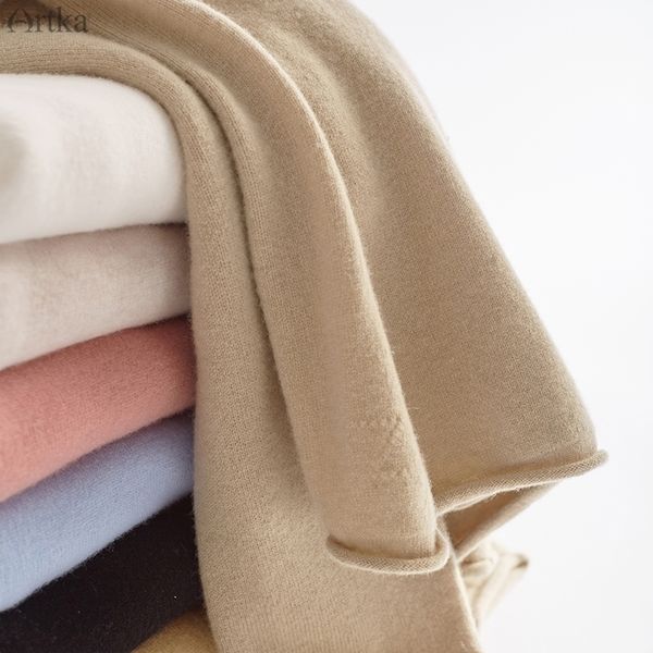 artka autumn winter new women sweater multicolor 100% pure wool sweater turtleneck pullover wool knitted sweaters yb11791d 201111, White;black
artka autumn winter new women sweater multicolor 100% pure wool sweater turtleneck pullover wool knitted sweaters yb11791d 201111, White;black