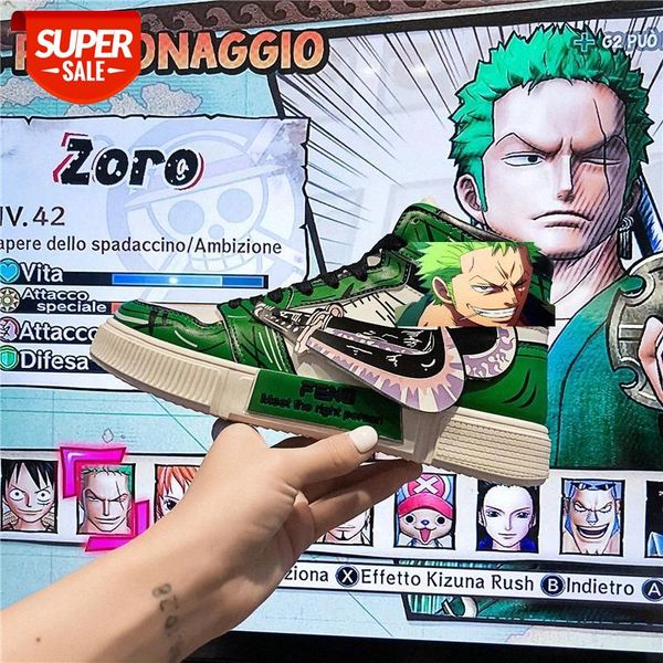 2021 one piece men's vulcanize shoes luffy sneakers zoro shoes men casual no-slip male lace up men tenis cartoon animatio #rj7d 
2021 one piece men's vulcanize shoes luffy sneakers zoro shoes men casual no-slip male lace up men tenis cartoon animatio #rj7d