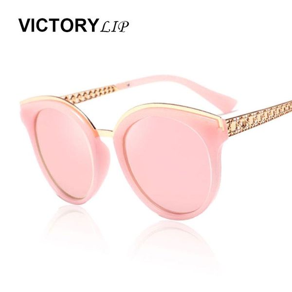 sunglasses victorylip famous men women round mirror cat eye brand designer luxury female lady uv400 sun glasses, White;black
sunglasses victorylip famous men women round mirror cat eye brand designer luxury female lady uv400 sun glasses, White;black