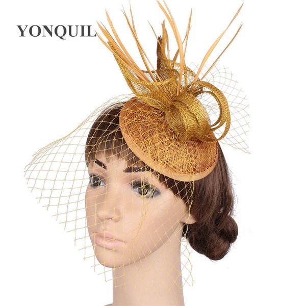 stingy brim hats charming women veils fascinator cocktail wedding party headpiece fashion headwear fancy feather hair acce tyq16001, Blue;gray
stingy brim hats charming women veils fascinator cocktail wedding party headpiece fashion headwear fancy feather hair acce tyq16001, Blue;gray