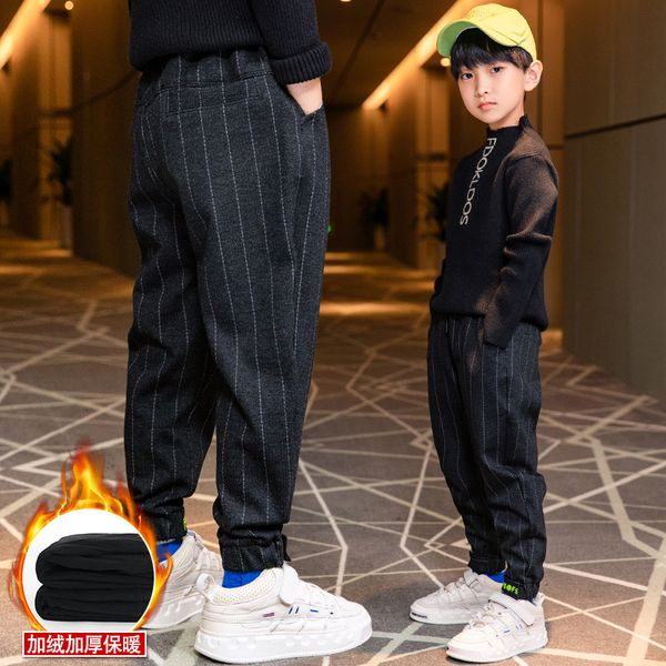 Boys plus velvet pants, big children's heart, autumn, winter, temperament, easy-to-loose children's hair, autumn and winter pants, Blue
Boys plus velvet pants, big children's heart, autumn, winter, temperament, easy-to-loose children's hair, autumn and winter pants, Blue