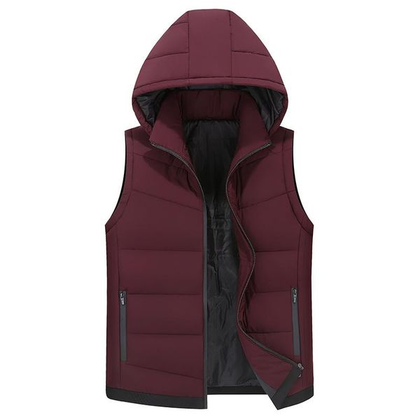 2020 autumn winter sleeveless jacket down vest men's warm thick hooded coats padded waistcoat plus oversized 5xl 6xl 7xl 8xl, Black;white
2020 autumn winter sleeveless jacket down vest men's warm thick hooded coats padded waistcoat plus oversized 5xl 6xl 7xl 8xl, Black;white