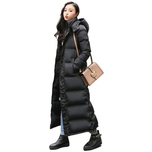 women's down & parkas 2021 winter jacket women long parka 90%white duck coat hooded thick warm plus size female waterproof women1, Black
women's down & parkas 2021 winter jacket women long parka 90%white duck coat hooded thick warm plus size female waterproof women1, Black