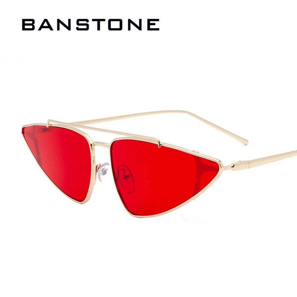 sunglasses banstone triangle metal frame hd women brand designer cool cat eye sun glasses female man retro eyewear shades uv400, White;black
sunglasses banstone triangle metal frame hd women brand designer cool cat eye sun glasses female man retro eyewear shades uv400, White;black