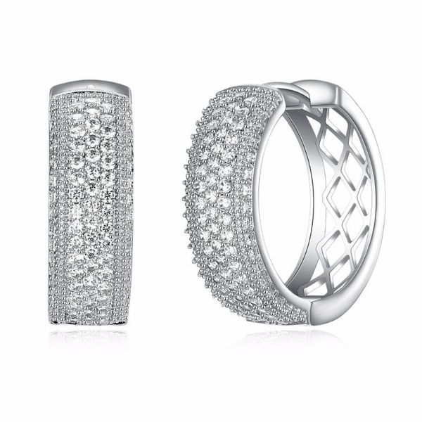 hoop & huggie cute round hoops pave setting cubic zircon white-color price fashion huggies earrings for women, Golden;silver
hoop & huggie cute round hoops pave setting cubic zircon white-color price fashion huggies earrings for women, Golden;silver