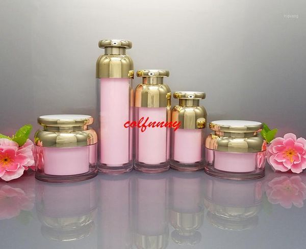 15ml 30ml 50ml 100ml empty acrylic pink gold essence vacuum pump bottle makeup cream jar empty cosmetic container f0604021
15ml 30ml 50ml 100ml empty acrylic pink gold essence vacuum pump bottle makeup cream jar empty cosmetic container f0604021