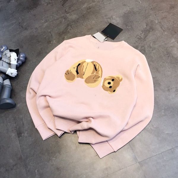 autumn and winter solid color guillotine bear round neck pullover thick terry towel embroidery loose women's guillotine bear sweater, White;black
autumn and winter solid color guillotine bear round neck pullover thick terry towel embroidery loose women's guillotine bear sweater, White;black