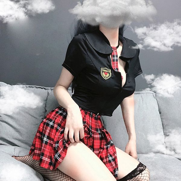 mini saia estudantes japoneses definir role play ao vivo mostrar uniforme de marinheiro lingerie escola menina cosplay anime bonito, Black
mini saia estudantes japoneses definir role play ao vivo mostrar uniforme de marinheiro lingerie escola menina cosplay anime bonito, Black