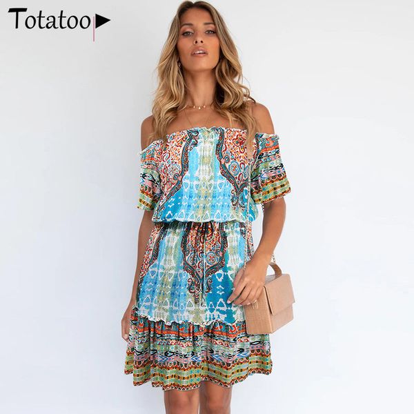 totatoop off shoulder boho sundress short sleeve slim waist floral print summer dress for women beachwear vestidos 2021 new, Black;gray
totatoop off shoulder boho sundress short sleeve slim waist floral print summer dress for women beachwear vestidos 2021 new, Black;gray