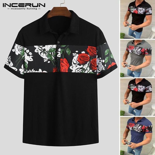 incerun 2020 summer men short sleeve flower printed shirts fashion turn-down collar patchwork slim shirt casual streetwear 1, White;black
incerun 2020 summer men short sleeve flower printed shirts fashion turn-down collar patchwork slim shirt casual streetwear 1, White;black